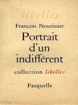 cover image of Portrait d'un indifférent